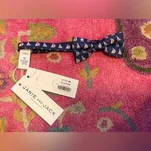 NWT JANIE AND JACK NAUTICAL BOW TIE